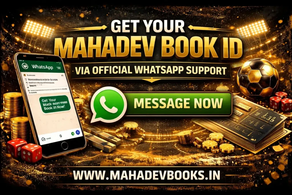 Mahadev Book ID via WhatsApp Get Official Betting ID Instantly