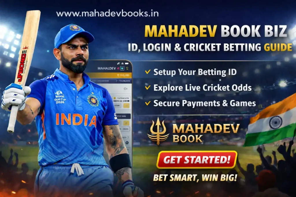 Mahadev Book Biz – ID Login, Live Cricket Betting & 2026 Guide