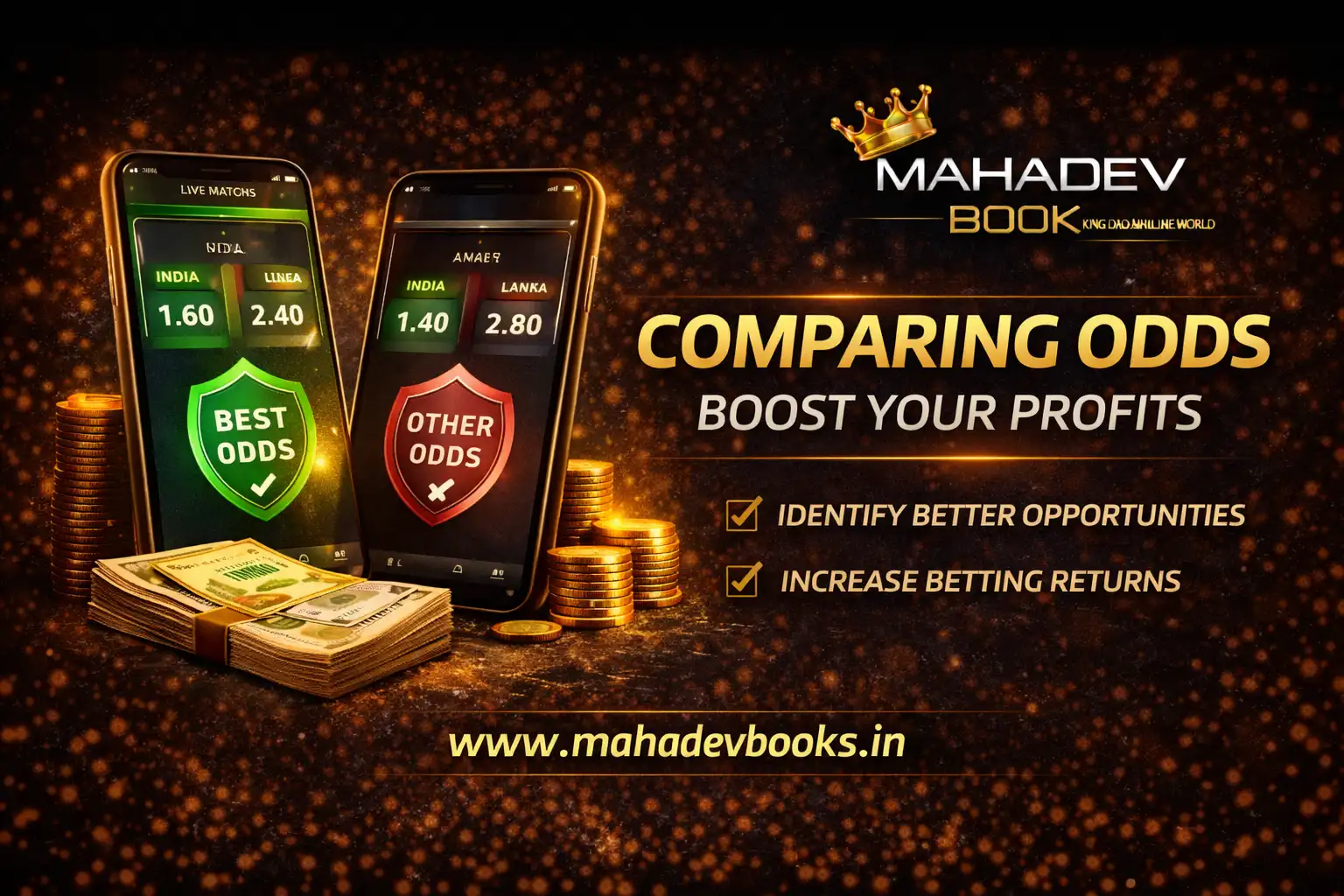 Read more about the article Why Comparing Odds on Mahadev Book Can Boost Your Profits