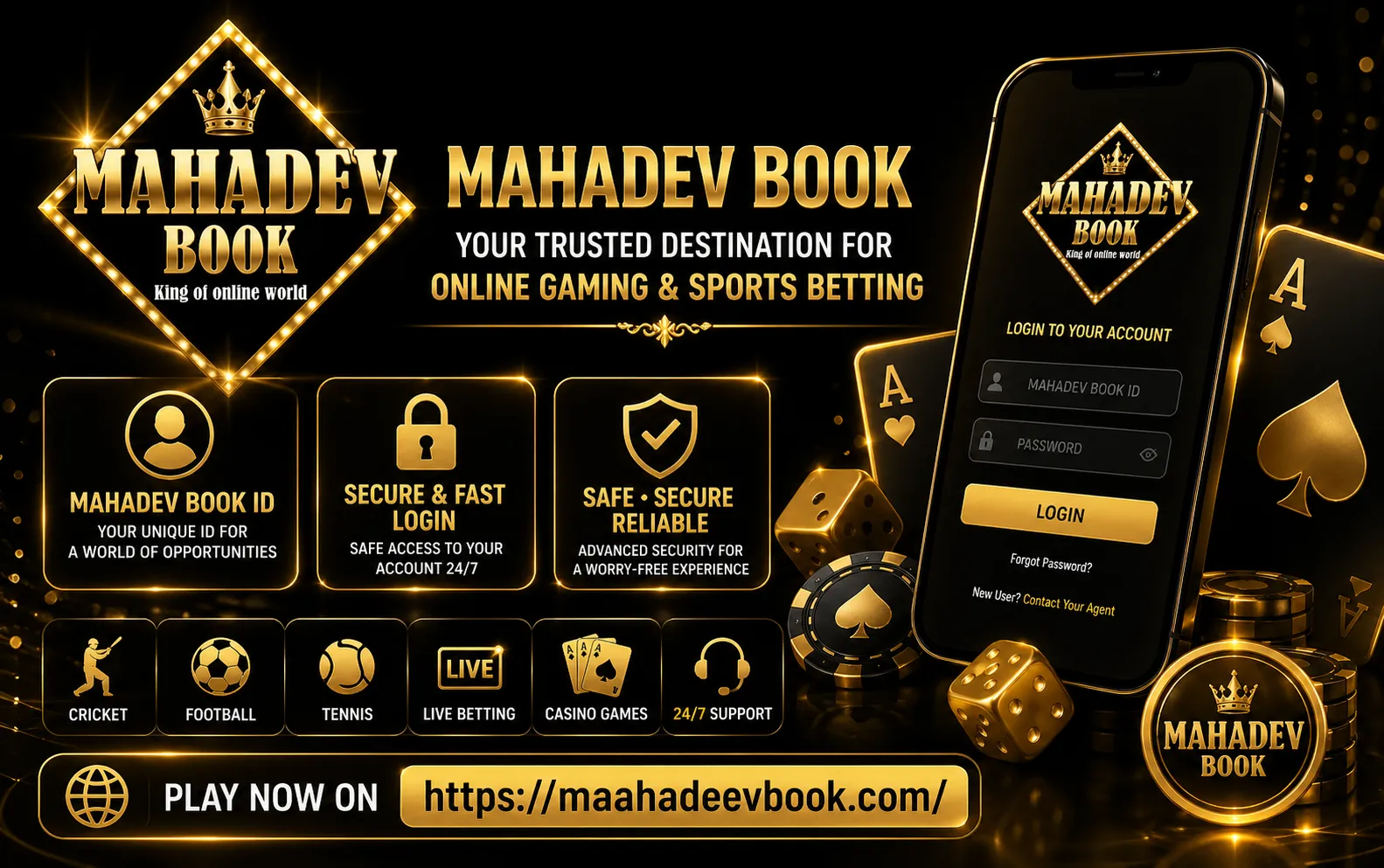 Read more about the article Mahadev Book Emerges as a Leading Digital Gaming Platform with Secure ID Access and Seamless Login Experience