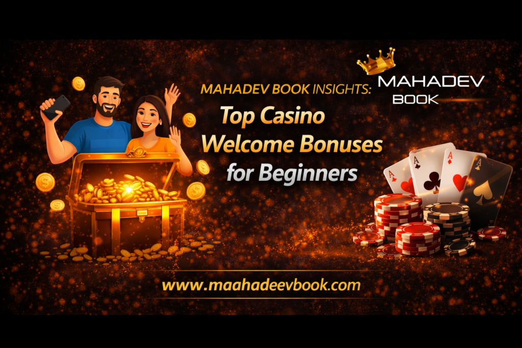 Mahadev Book Insights Top Casino Welcome Bonuses for Beginners