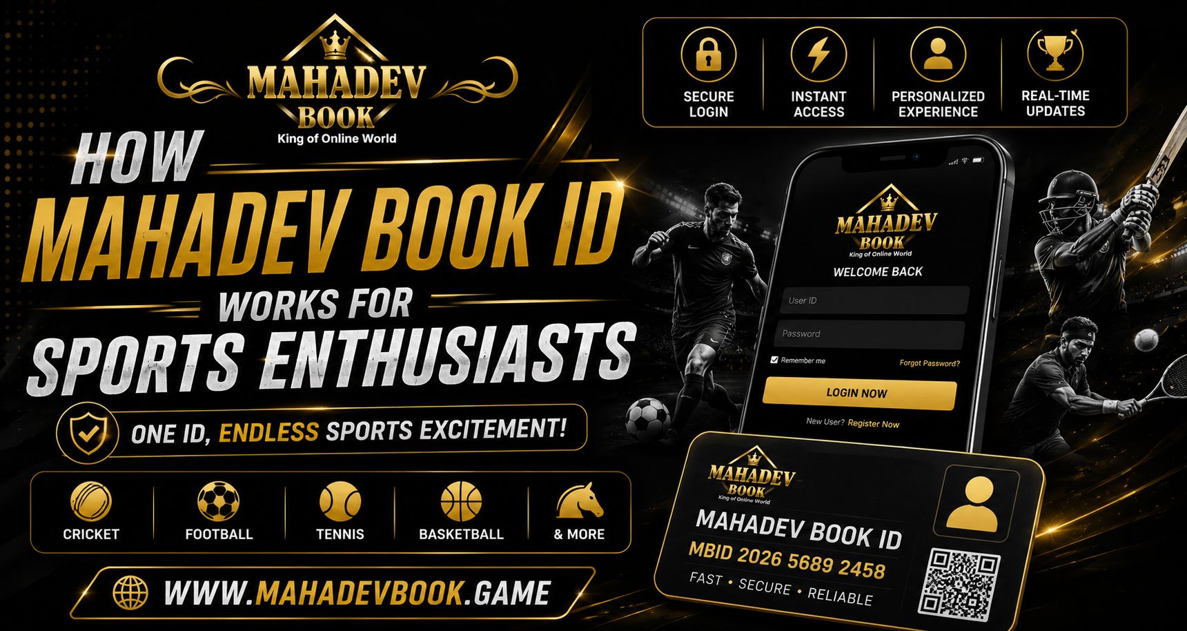 Read more about the article How Mahadev Book ID Works for Sports Enthusiasts